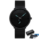 Relógio Masculino Minimalista Slim Casual Lux - Universo Livre - lojauniversolivre.com