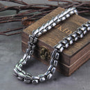 Colar Masculino Head Dragon com Caixa Vikings Inoxidavel