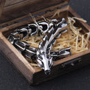 Pulseira Masculina Head Dragon com Caixa Vikings