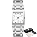 Relogio Masculino Square Luxury Quadrado Original - Universo Livre - lojauniversolivre.com
