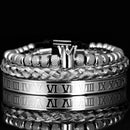 Pulseira Masculina Luxo Royal 3 em 1