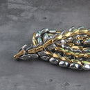 Colar Masculino Head Dragon com Caixa Vikings Inoxidavel