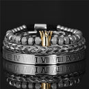 Pulseira Masculina Luxo Royal 3 em 1