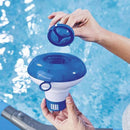 Limpador de piscinas e Tabletes de Cloro Flutuador - Universo Livre - lojauniversolivre.com