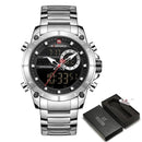 Relógio NAVI Men Masculino Dual Screen - Universo Livre - lojauniversolivre.com