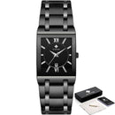 Relogio Masculino Square Luxury Quadrado Original - Universo Livre - lojauniversolivre.com