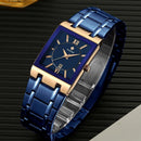 Relogio Masculino Square Luxury Quadrado Original - Universo Livre - lojauniversolivre.com