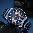 Relógio Masculino Casual MultiTime Original - Universo Livre - lojauniversolivre.com