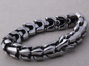 Pulseira Masculina Head Dragon com Caixa Vikings