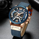 Relógio Casual Curren Original Luxury Masculino - Universo Livre - lojauniversolivre.com