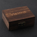 Anél Nórdico Masculino Inoxidavel Com Caixa Vikings