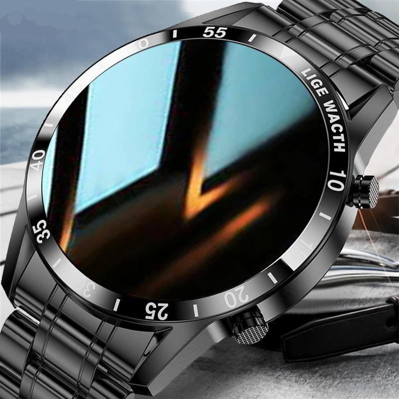 Relógio Inteligente Prime Luxo Smart Masculino - Universo Livre - lojauniversolivre.com