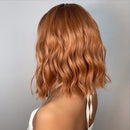 Peruca Curta Cacheada Human Realista Wigs Lace