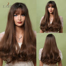 Peruca Wigs Human Realista Longa Lisa Front Lace