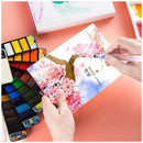 Kit de Pintura Aquarela Compact Leque - Universo Livre - lojauniversolivre.com