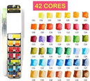 Kit de Pintura Aquarela Compact Leque - Universo Livre - lojauniversolivre.com