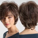 Peruca Curta Front Lace Wigs Realista