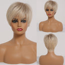 Peruca Curta Front Lace Wigs Realista