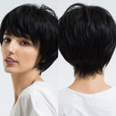 Peruca Curta Front Lace Wigs Realista