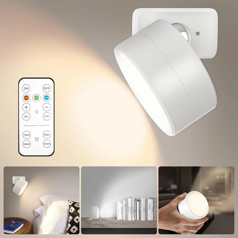 Luminária de Parede Recarregável 3M Spot