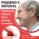 Aparelho Auditivo Invisível Recarregável Dual Premium