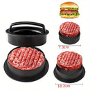 Molde para Carne de Hamburger 3 em 1