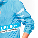 Jaqueta Ultra-Leve Protege de Ventos Raios Solares Frio