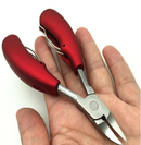 Kit Alicate Desencravar unhas Ponta Curva