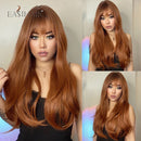 Peruca Wigs Human Realista Longa Lisa Front Lace