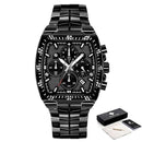 Relógio Masculino Super Luxo Gold Square - Universo Livre - lojauniversolivre.com