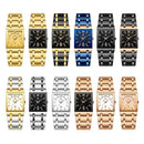 Relogio Masculino Square Luxury Quadrado Original - Universo Livre - lojauniversolivre.com