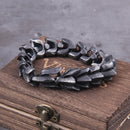 Pulseira Masculina Head Dragon com Caixa Vikings