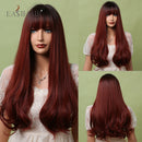 Peruca Wigs Human Realista Longa Lisa Front Lace