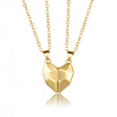 Colar Coração Magnético Duas Metades Casal