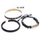 Pulseira Masculina Luxo Flower 3 em 1