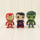 Miniatura Herois Funkos Marvel e DC