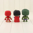 Miniatura Herois Funkos Marvel e DC