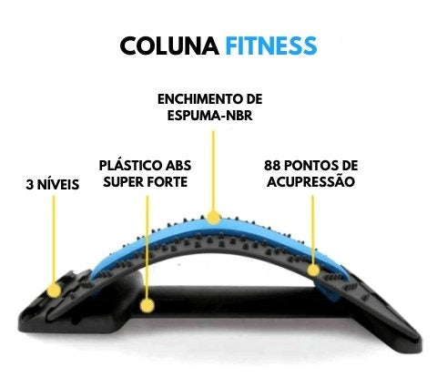 Coluna Fitness Alongador Lombar Libera Mioface