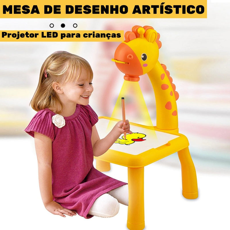 Mesa de Desenho Projetor para Crianças