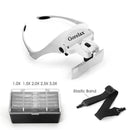Óculos Zoom Lupa de Testa Cabeça com Led Gorelax