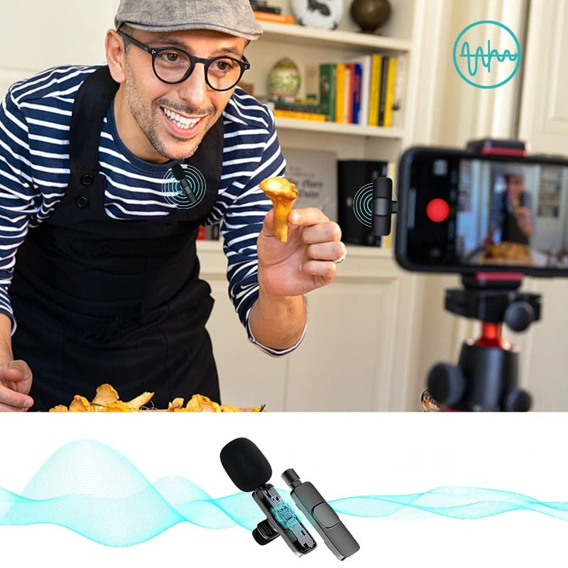 Microfone Lapela  Profissional Sem Fio Speaker Max